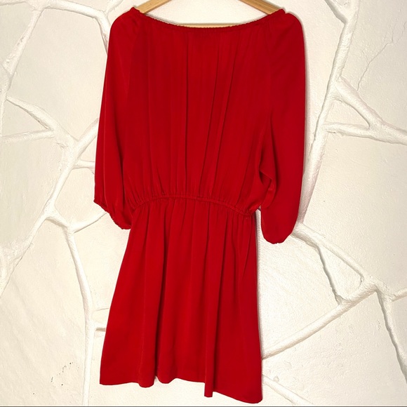 Joie Geranium Red Dress - Picture 6 of 8